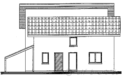 Ansicht von Norden (Stra�enseite).